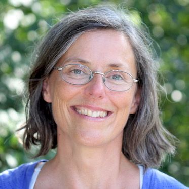 Karin Graf happy and relaxed